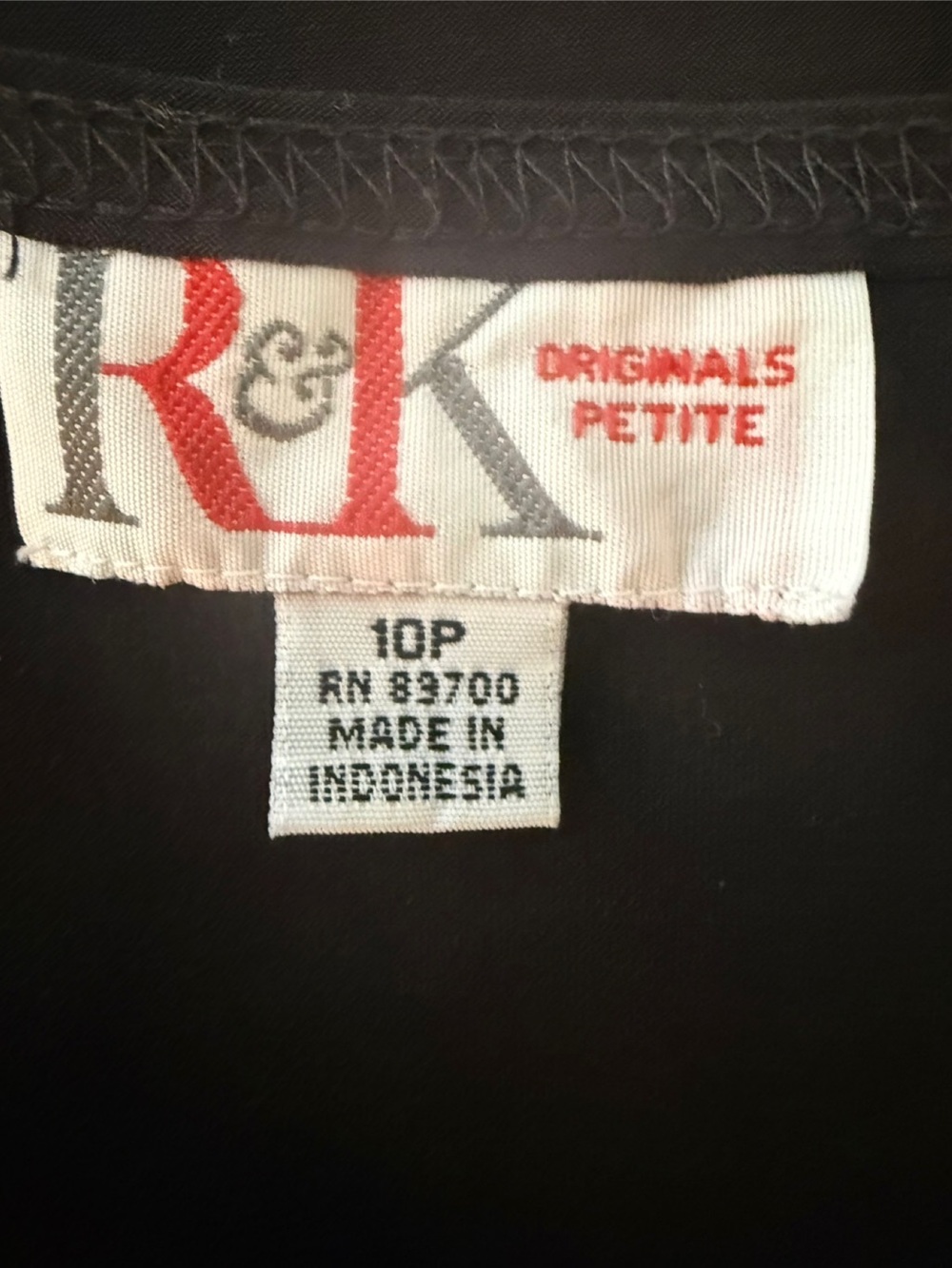 Sleeveless Black Midi Dress by R&K - Classic Everyday Fit. 10P - Picture 6 of 8